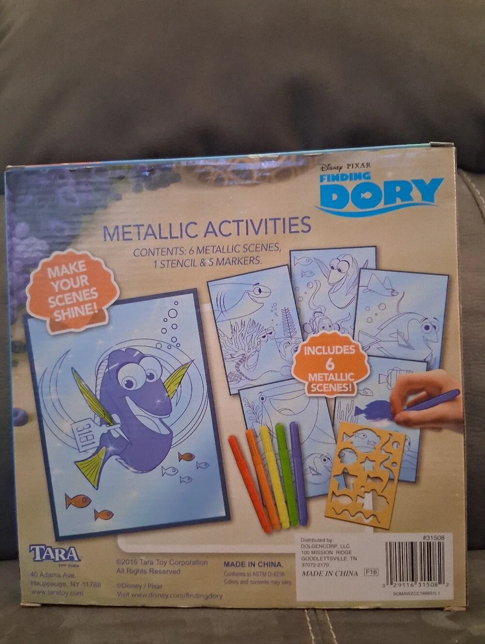 Disney Pixar Finding Dory Metallic Activity Set - Blue